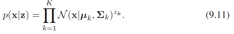 Solved Consider a Gaussian mixture model in which the | Chegg.com