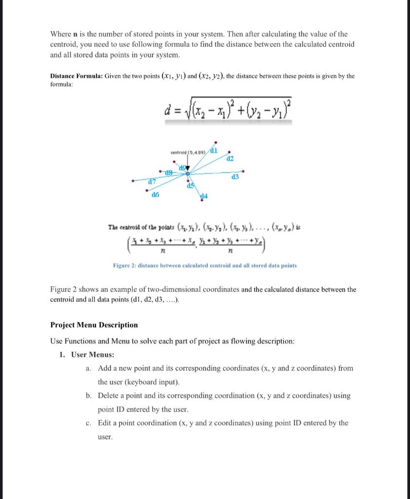 Solved Centroid Calculator (Updated) Data point's centroid | Chegg.com