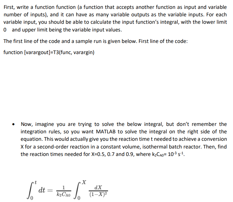 Solved First, write a function function (a function that | Chegg.com