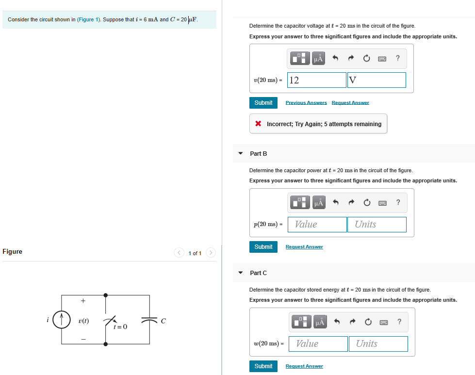 Solved Consider the circuit shown in (Figure 1). Suppose | Chegg.com
