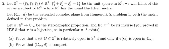Solved 2. Let S2-(£1,£2, E3) e R3 : ξ? + ξ1 +E-1} be the | Chegg.com
