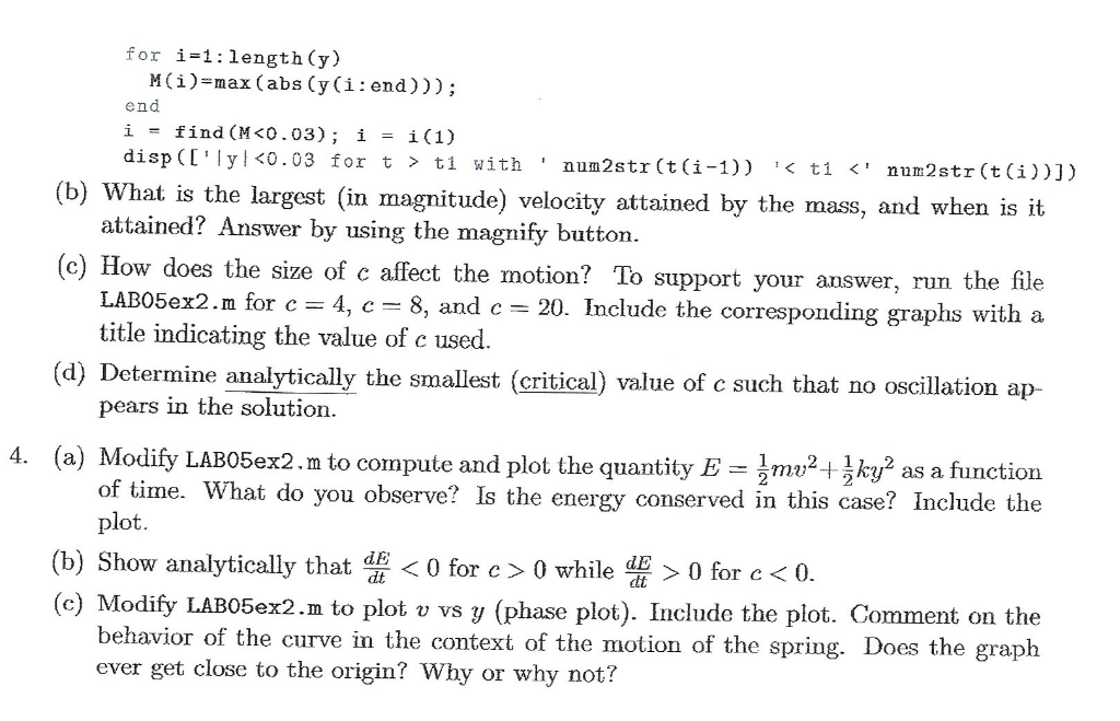 1. From the graph in Fig. 1 answer the following | Chegg.com
