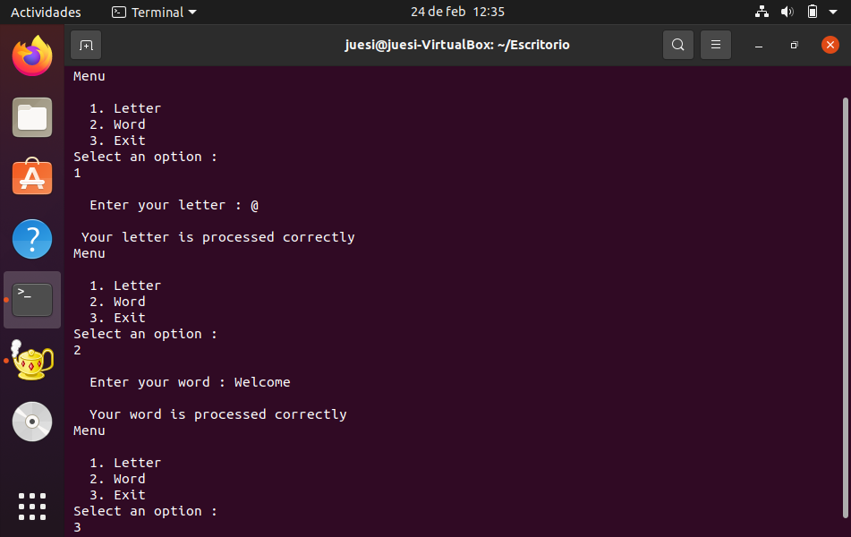Solved To make a program in c language, in linux that in the | Chegg.com