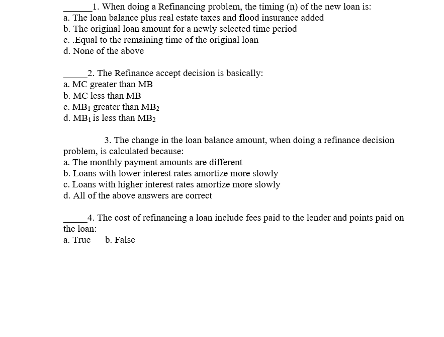 solved-1-when-doing-a-refinancing-problem-the-timing-n-chegg