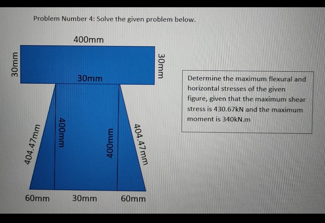 Solved Problem Number 4: Solve The Given Problem Below. | Chegg.com