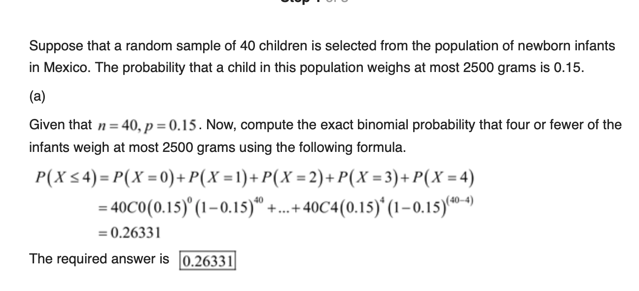 Solved Suppose that you select a random sample of 40 | Chegg.com