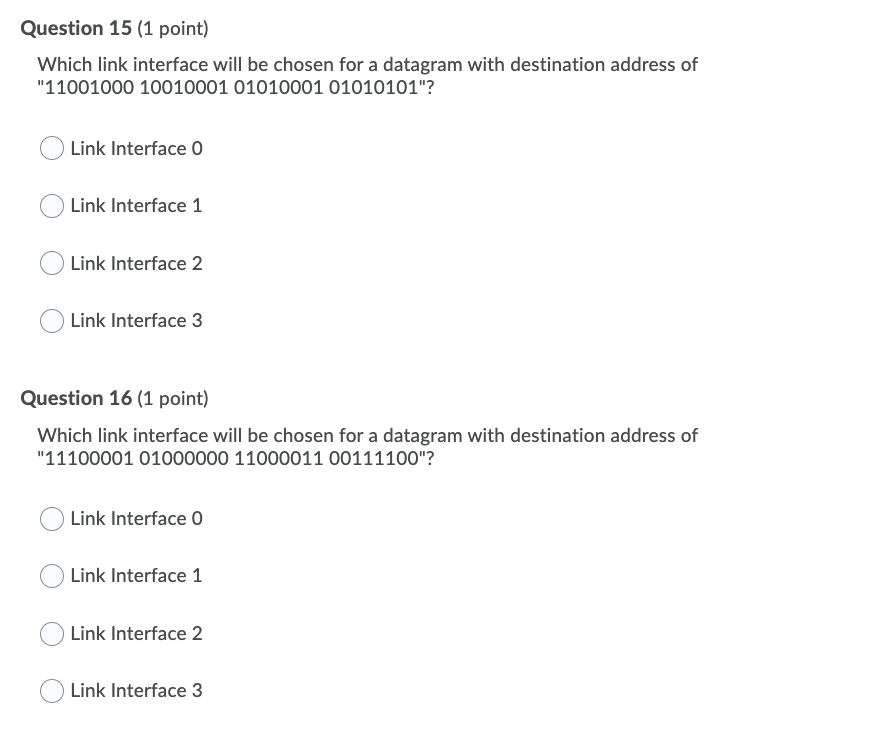 Solved Consider a datagram network using 32-bit host | Chegg.com