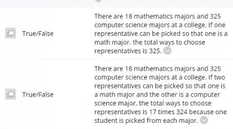 Solved There Are 18 Mathematics Majors And 325 Computer | Chegg.com