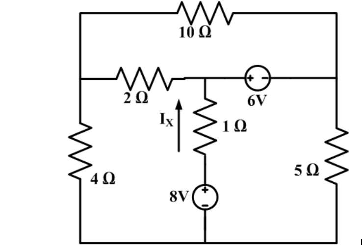 Solved 10Ω 6V lỵ 4Ω | Chegg.com