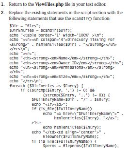 Can somebody help me with this PHP question? Must be | Chegg.com