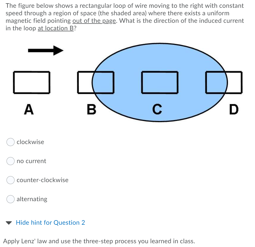 Solved The figure below shows a rectangular loop of wire | Chegg.com