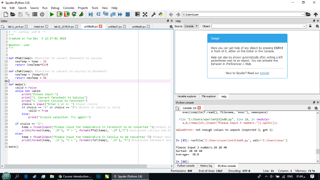 Solved please use the same way of the example code as in | Chegg.com