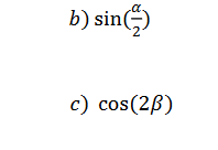 Solved Given sin 𝛼 = − 4/11 , 𝜋