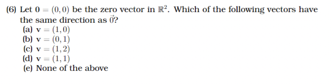 Solved 4 Hint Draw The Vectors Let A B C Er And Let Chegg Com