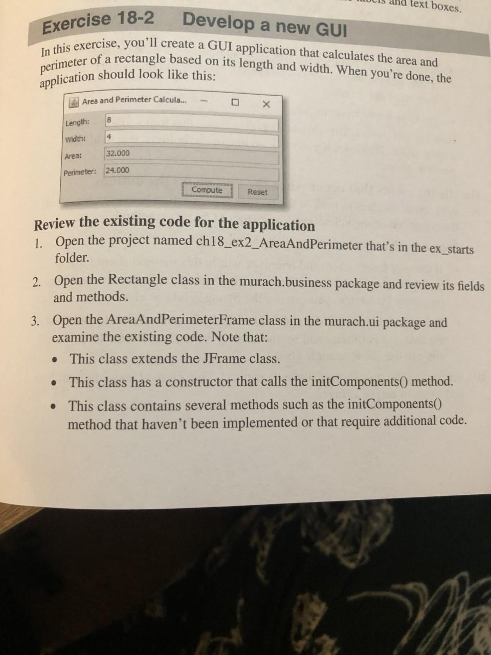 Solved Java Exercise 18-2. This question has been asked | Chegg.com