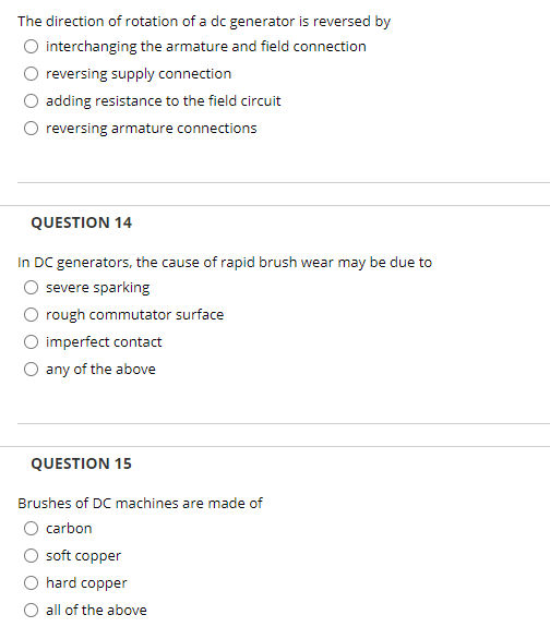 Solved QUESTION 1 Which of the following is the effect of | Chegg.com
