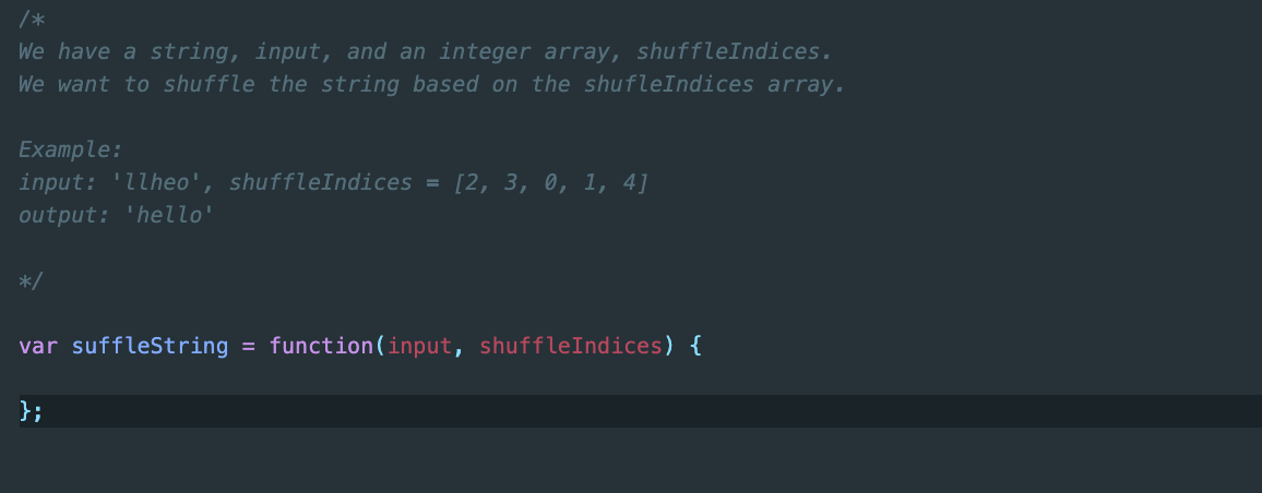 Solved /* We have a string, input, and an integer array, | Chegg.com