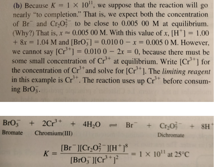 Solved 6-B. Reaction 6-8 Is Allowed To Come To Equilibrium | Chegg.com