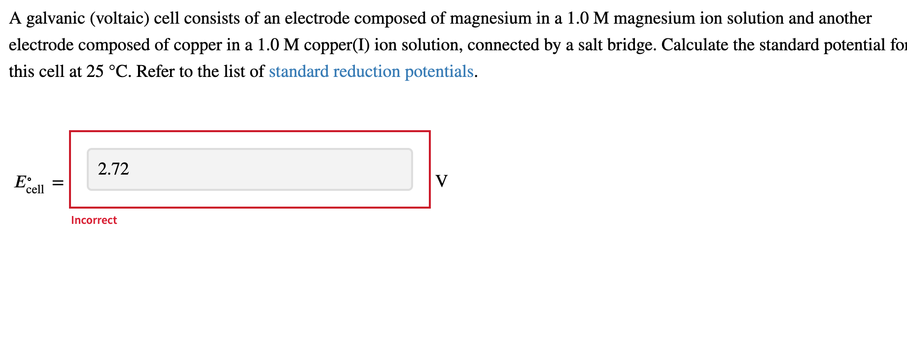Solved a A galvanic (voltaic) cell consists of an electrode