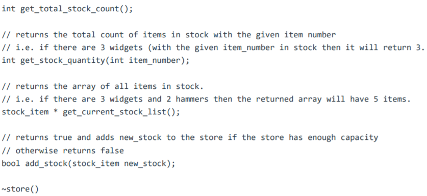 Solved By using C++, thanks Design a class called store. A | Chegg.com