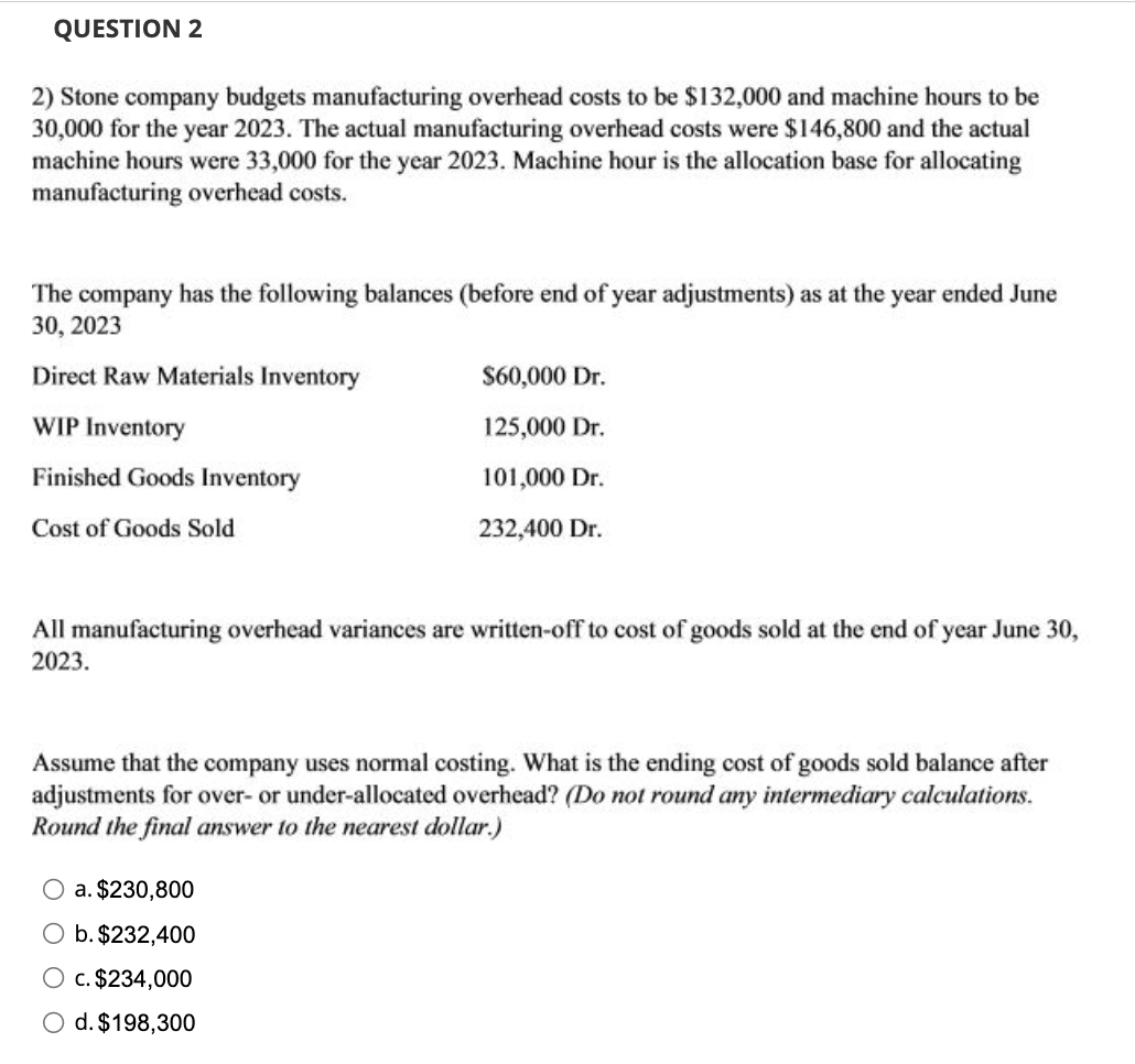 solved-2-stone-company-budgets-manufacturing-overhead-costs-chegg