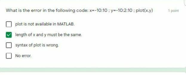 Solved What is the error in the following code: | Chegg.com