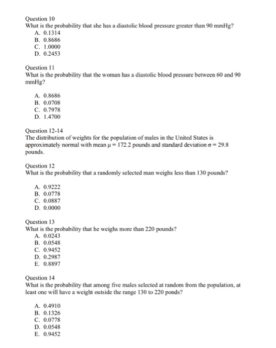 Solved Question1 (True/False) The standard normal | Chegg.com