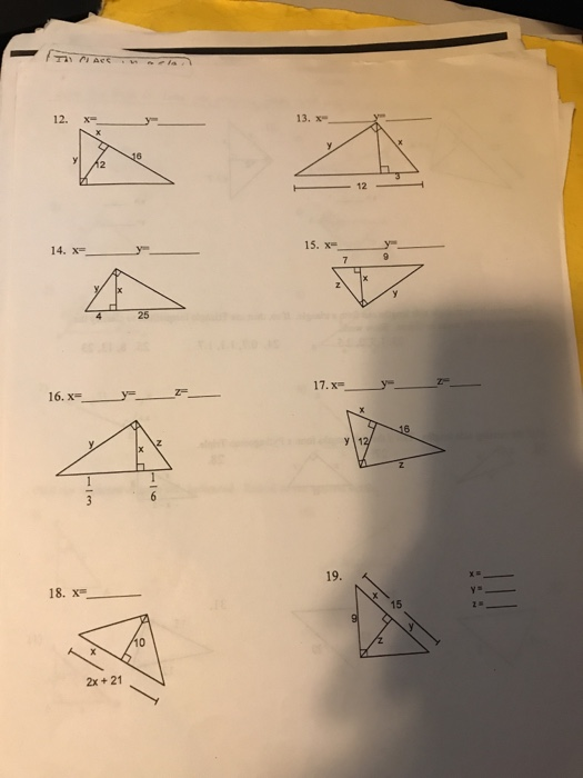 Solved 12. x- 13. 15.X 25 16. x= 19. 15 10 2x+ 21 20. 21 | Chegg.com