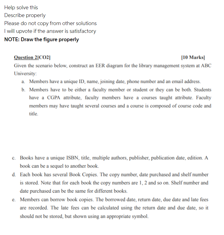 Solved Help solve this Describe properly Please do not copy | Chegg.com