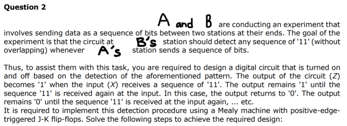 Solved A Question 2 A and B are conducting an experiment | Chegg.com