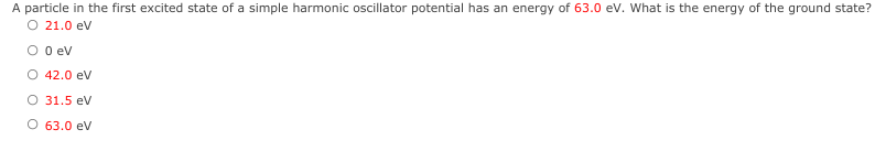 Solved A particle in the first excited state of a simple | Chegg.com