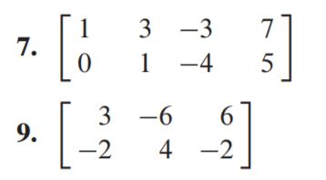 Solved D In Exercises 7 12 describe all solutions Chegg