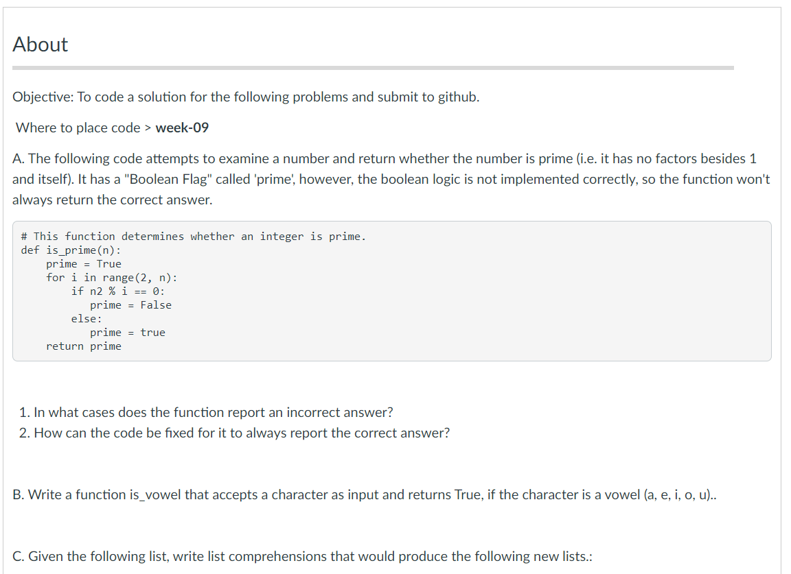 Solved About Objective: To code a solution for the following | Chegg.com
