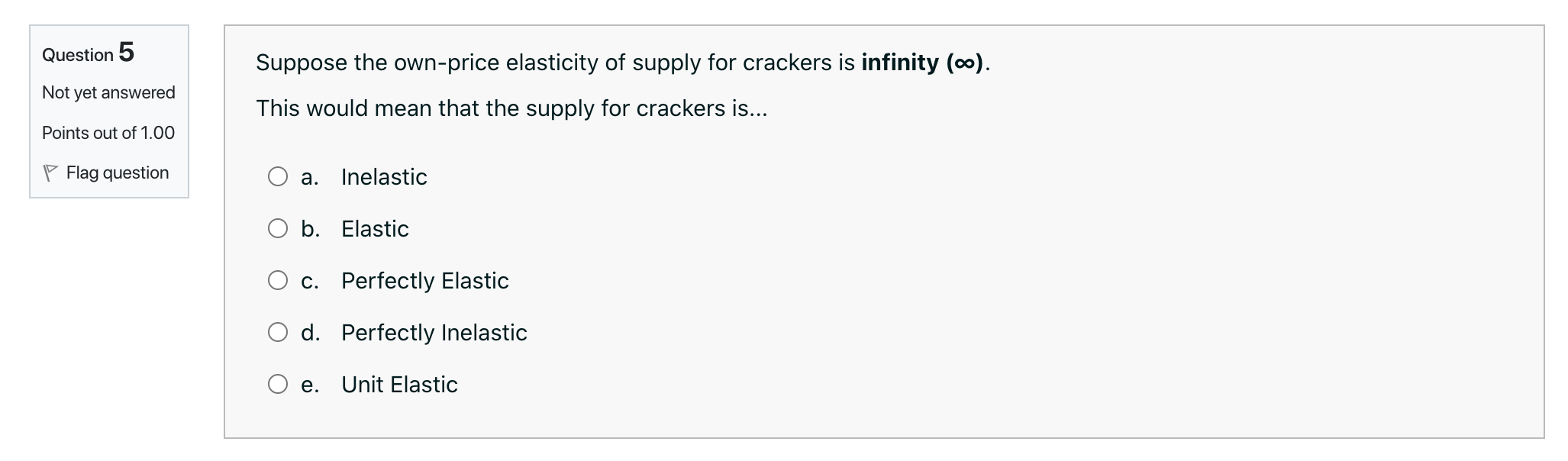 Solved Question 1 Suppose that a 4% decrease in the price of | Chegg.com