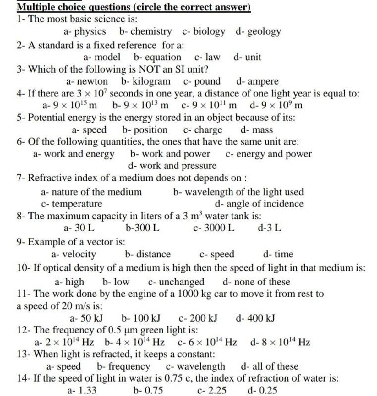 Scientific answers to the 10 most common questions related to