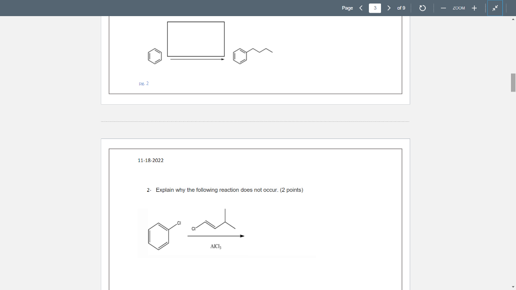 Solved 2- Explain why the following reaction does not occur. | Chegg.com
