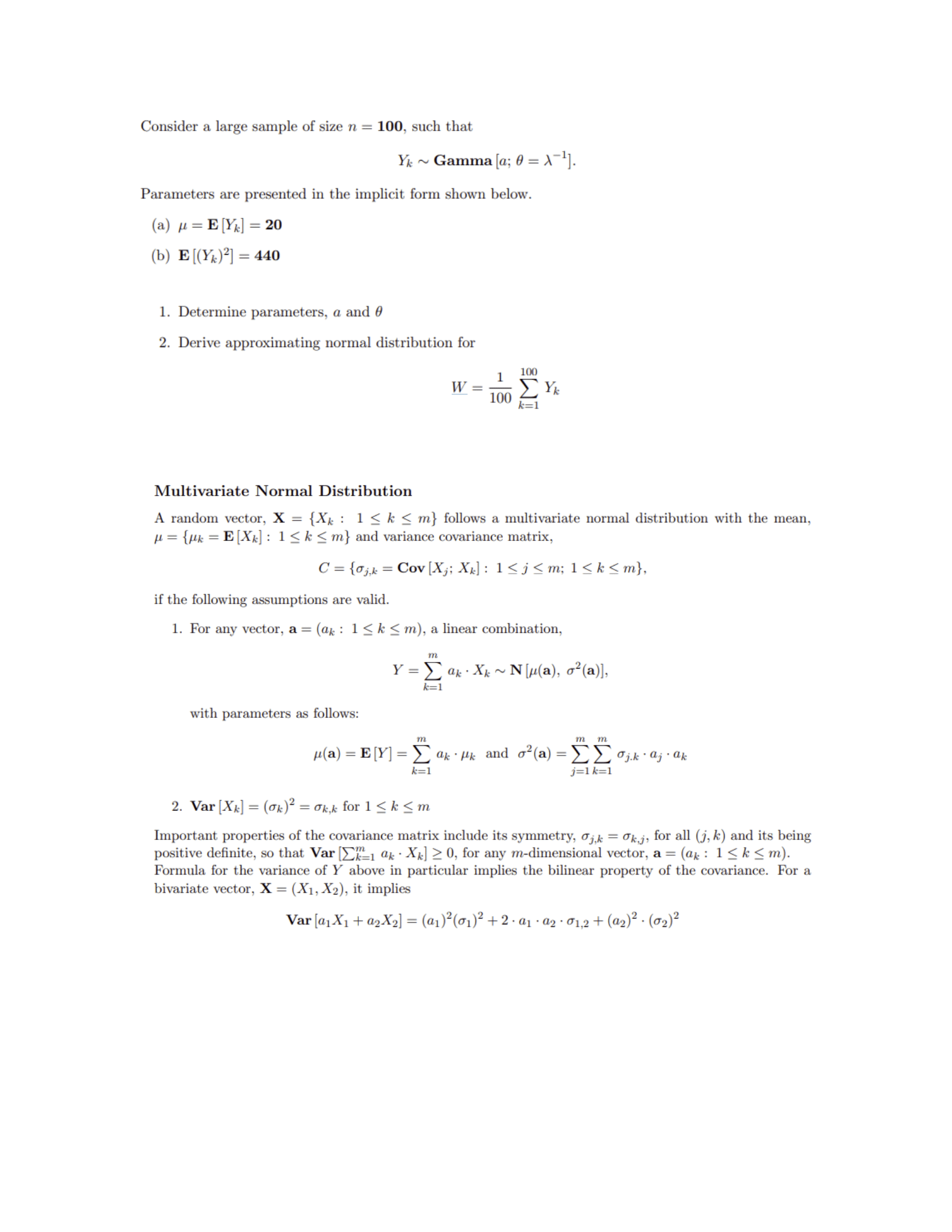 Solved Consider a large sample of size n=100, such that | Chegg.com