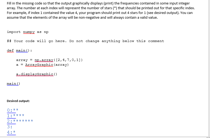 Solved I need help in this program. Please do it correctly | Chegg.com