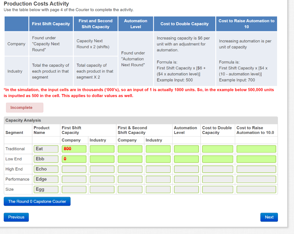 Capacity Analysis Capacity Analysis Being Able To Chegg Com