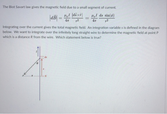 Solved We want to find the magnetic field at the center of a | Chegg.com