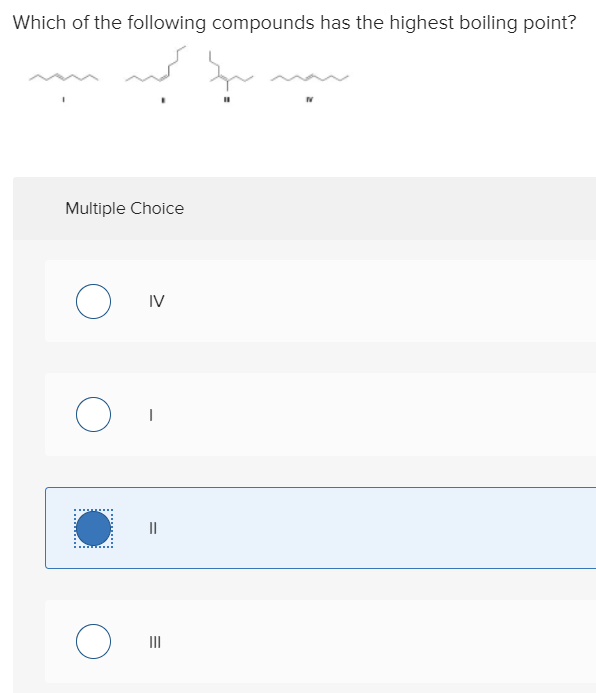Solved Which Of The Following Compounds Has The Highest | Chegg.com Solved Which Of The Following Compounds Has The Highest | Chegg.com