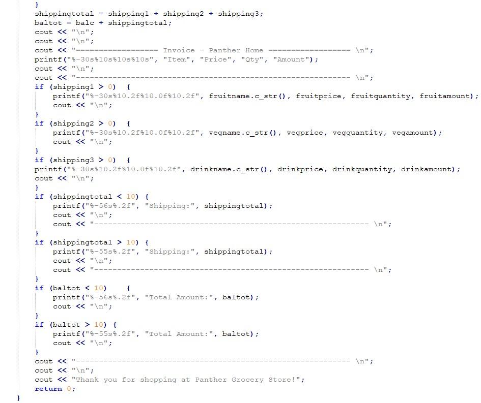 Solved Hello, I have written a code that works when the user | Chegg.com