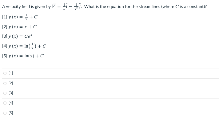 Solved A Velocity Field Is Given By V I What Is The Chegg Com