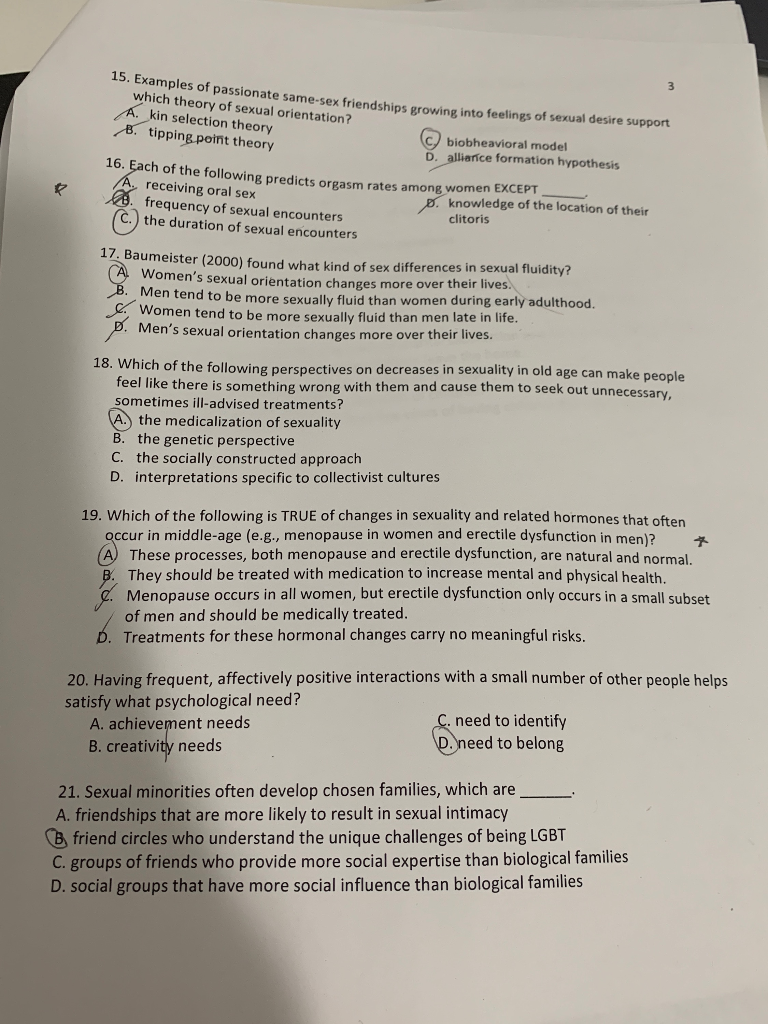 Solved Are my answers correct? Please correct me if my | Chegg.com