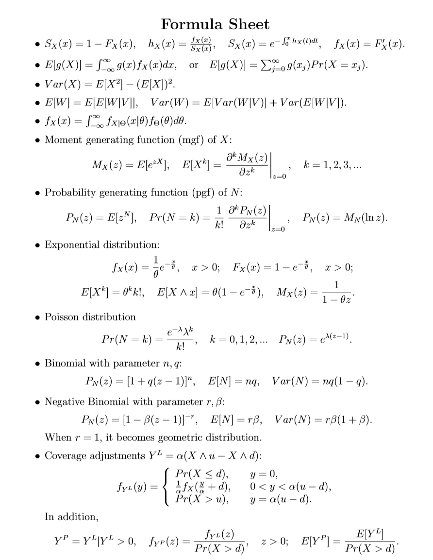 Solved 4 Assume That A Loss X Follows An Exponential Dis Chegg Com