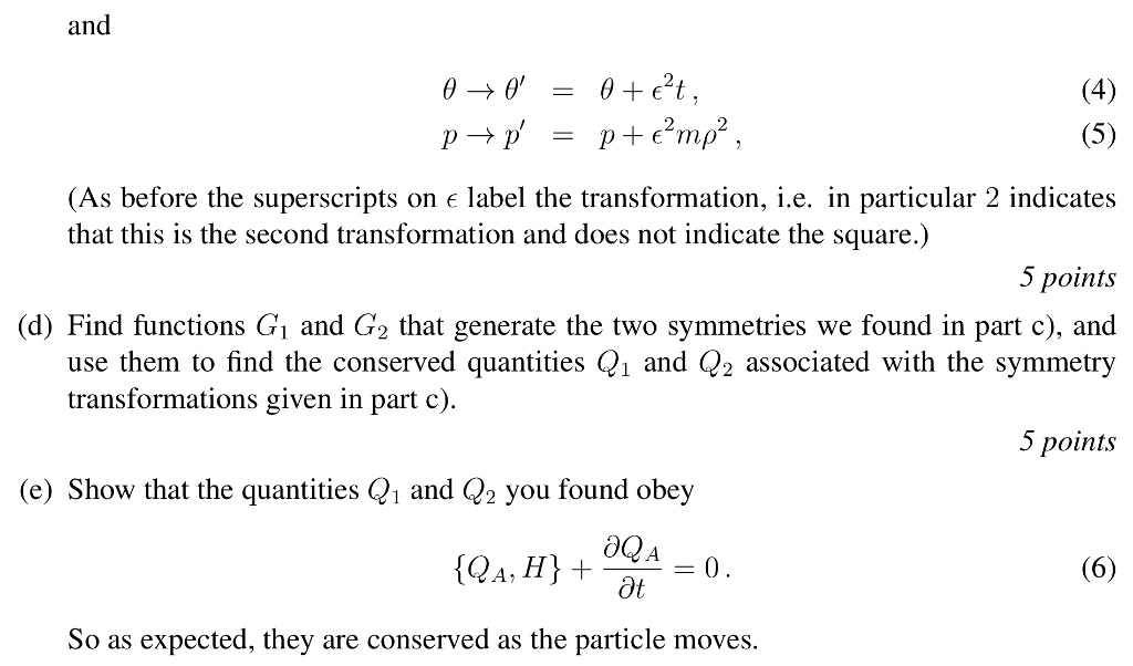 Solved 1. Let us consider a particle that is described by | Chegg.com