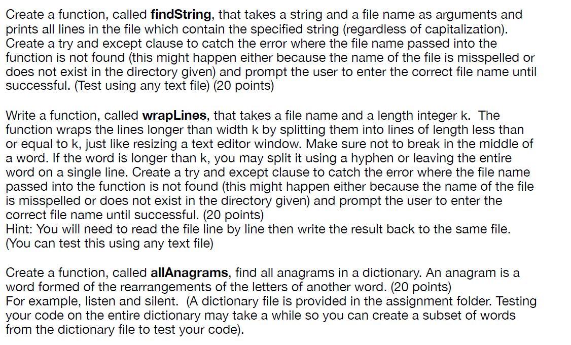 Solved Please use Python coding for the 3 part | Chegg.com