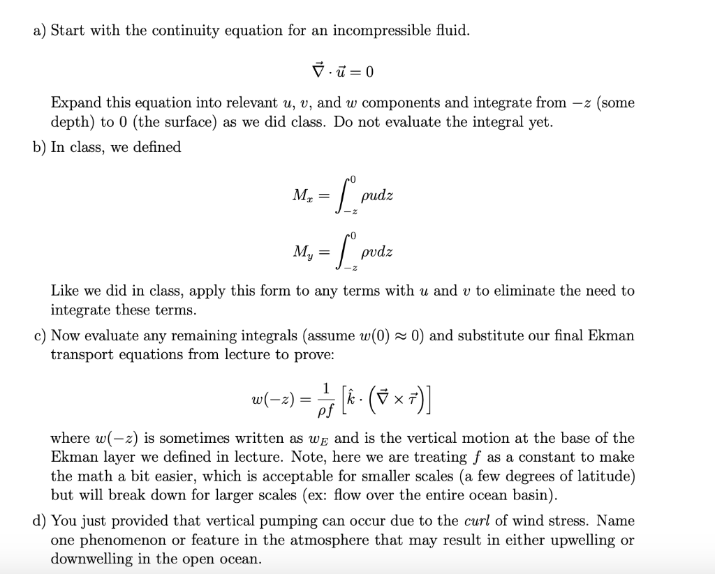 3 12 Points In Lecture We Discussed Ekman Tran Chegg Com