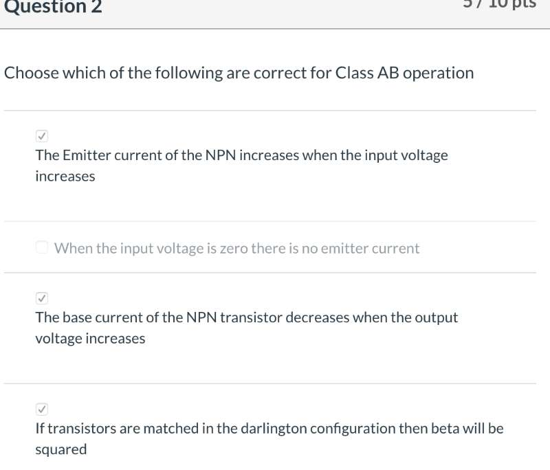 Solved Question 2 Dts Choose which of the following are | Chegg.com