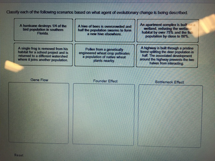Solved Classify each of the following scenarios based on | Chegg.com
